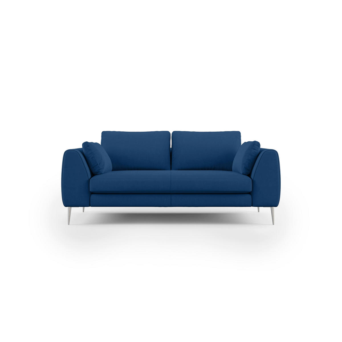 LINEARSOFA Plano - Blau, Textil (216/86/102cm) - Divani.store