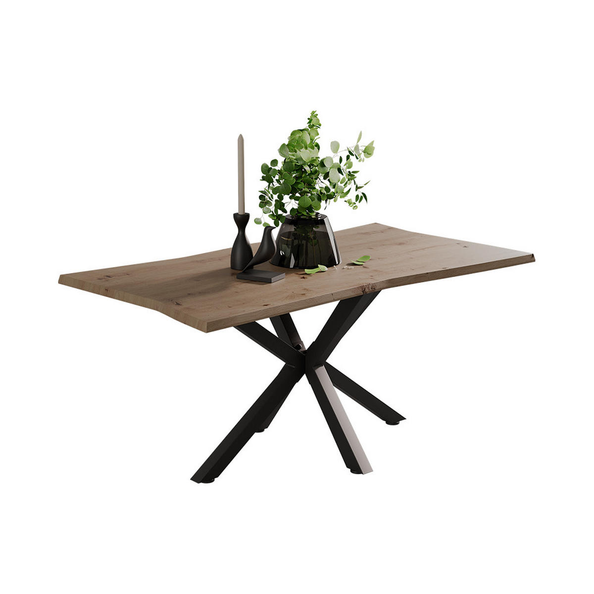 COUCHTISCH Yan Artisan 90 x 50 cm - Hellgrau, Holzwerkstoff (50/90/40cm) - Vicco