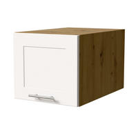 KÜCHENAUFSATZSCHRANK Oslo W6B/40 Eiche Artisan / Weiß Matt 40 / 59 / 36cm - Eiche Artisan/Weiß, Holz/Holzwerkstoff (40/36/59cm) - Feldmann-Wohnen