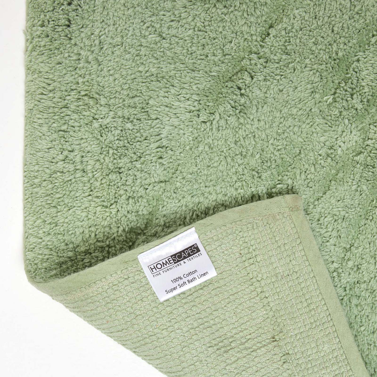 HOCHFLOR-TEPPICH Union Jack 90/150 cm - Salbeigrün, Textil (90/150cm) - Homescapes