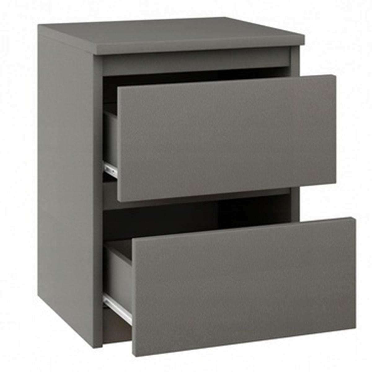 NACHTTISCH bella2 grau matt - Grau, Holzwerkstoff (30/40/30cm) - roe furniture