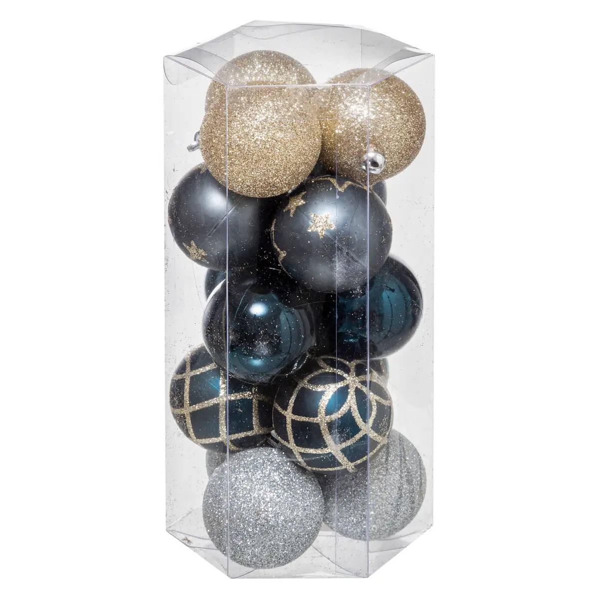 WEIHNACHTSKUGELN 5 cm, 15er-Set - Multicolor, Kunststoff (5/6.3/5cm) - Atmosphera Createur d´interieur
