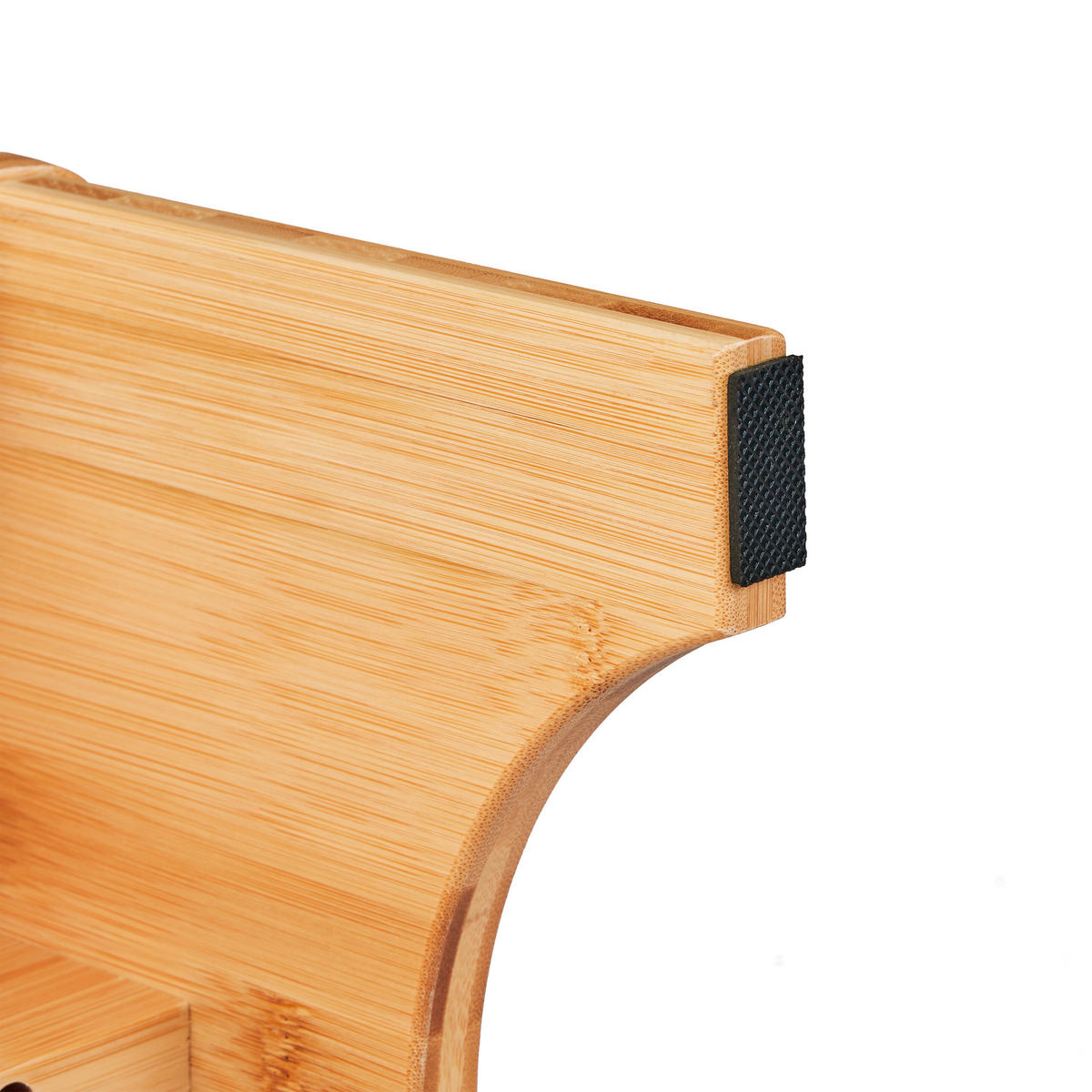 FUSSBANK - Hellbraun, Holz (39/17.5/25cm) - Relaxdays