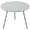 COUCHTISCH rund 60 cm Kunststoff türkis - Türkis, Kunststoff/Metall (60/60/45cm) - CLP