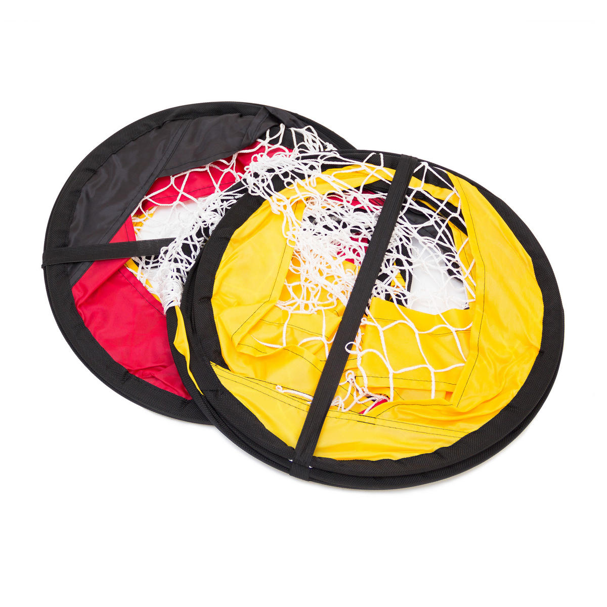 2XFUSSBALLTOR - Multicolor, Textil (83/119/80cm) - Relaxdays