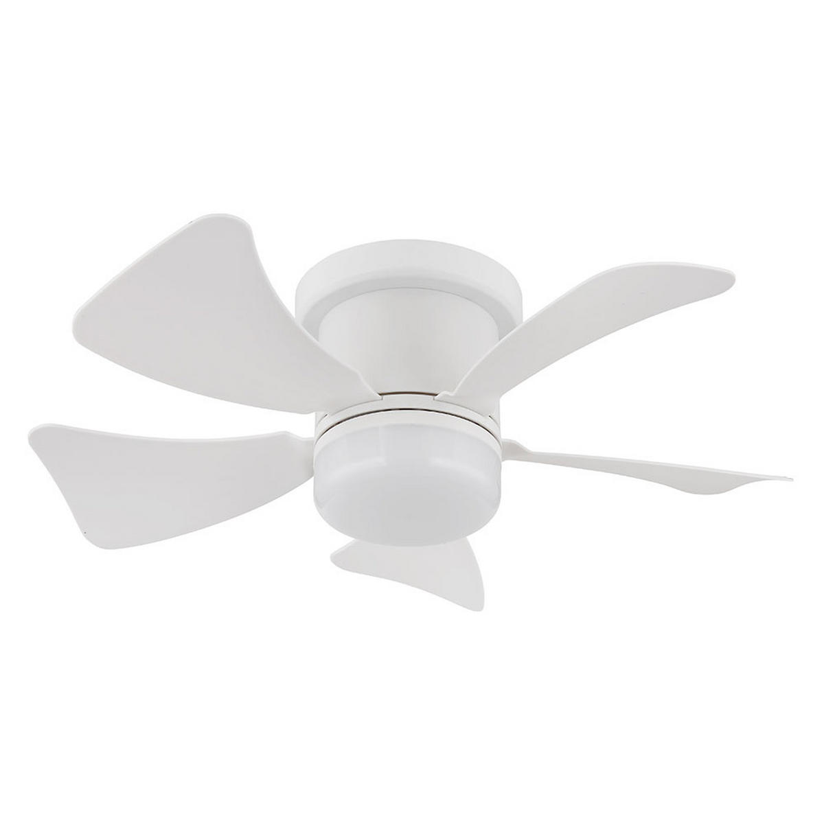 LED DECKENLEUCHTE HINES Weiß Kunststoff - Weiß, Metall (40.6/40.6/12.6cm) - Globo Lighting