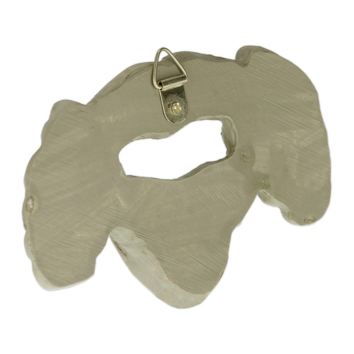 BAUMGESICHT - Beige, Kunststoff (2/12.5/8.5cm) - Relaxdays