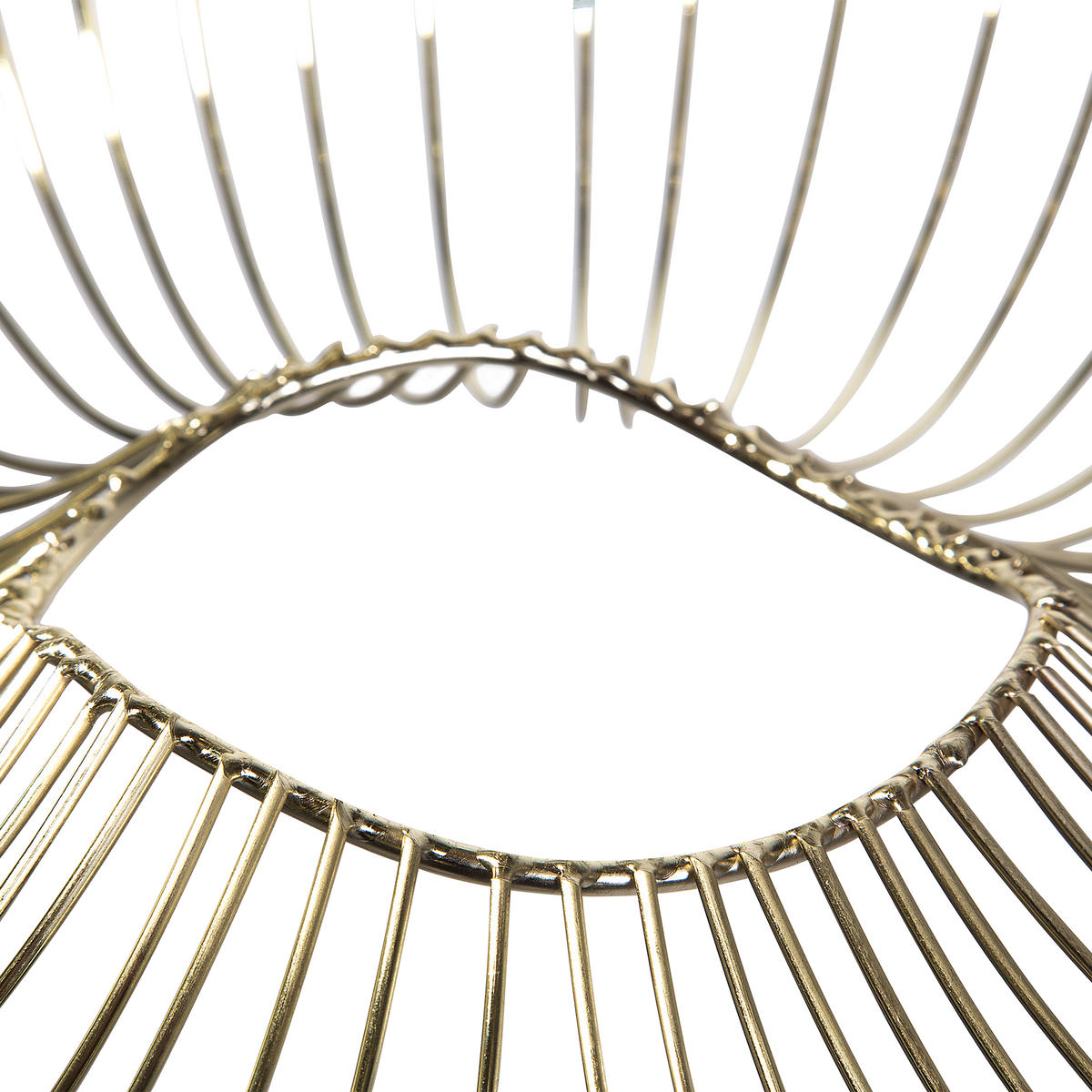 HÄNGELEUCHTE Tordino 38/38/115 cm - Goldfarben, Metall (38/38/115cm) - Beliani