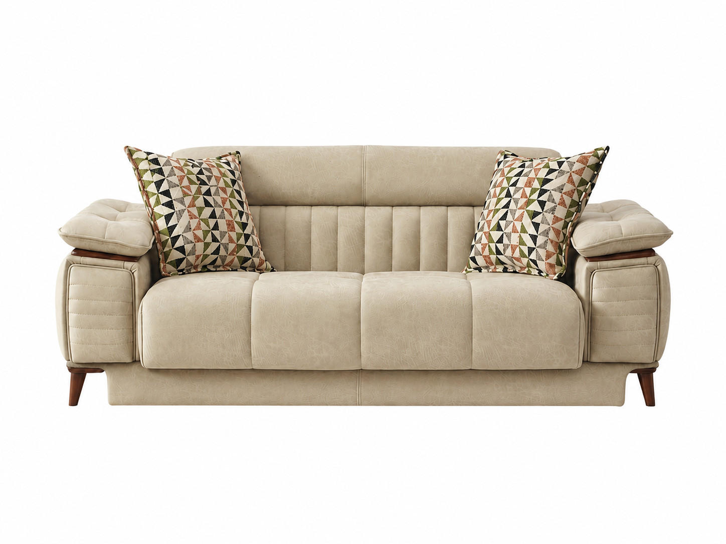 XXXLutz 2-Sitzer Beige 180x80x95 cm