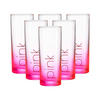 TRINKGLÄSER Favo Pink 360 ml 6er Set - Pink, Glas (0.36L) - Ritzenhoff Breker