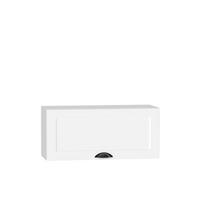 HÄNGESCHRANK W80OKGR ( S1500/110 ) – ADELE – Praktische Aufbewahrungsidee – Weiß / Matt - Weiß, Holzwerkstoff (80/36/30cm) - ROYAL24_MARKT