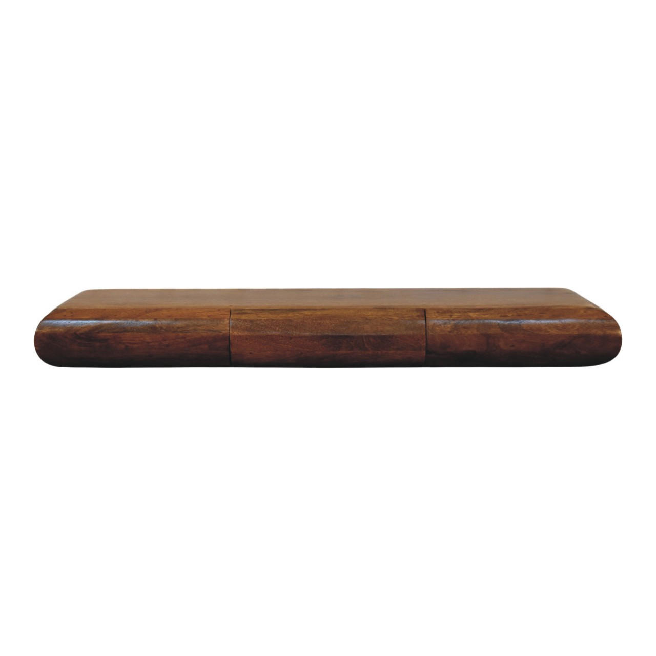 Artisan Furniture PŘÍBORNÍK s povrchovou úpravou v barvě jantaru, 4 dvířka, 6 vnitřních polic, pražená hnědá.