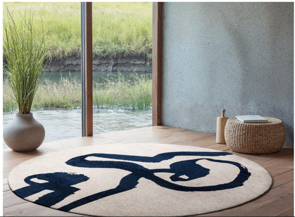 TEPPICH modern Flachgewebe STRAP Lila 235 x 340 cm - Lila, Textil (235/340cm) - Novatrend