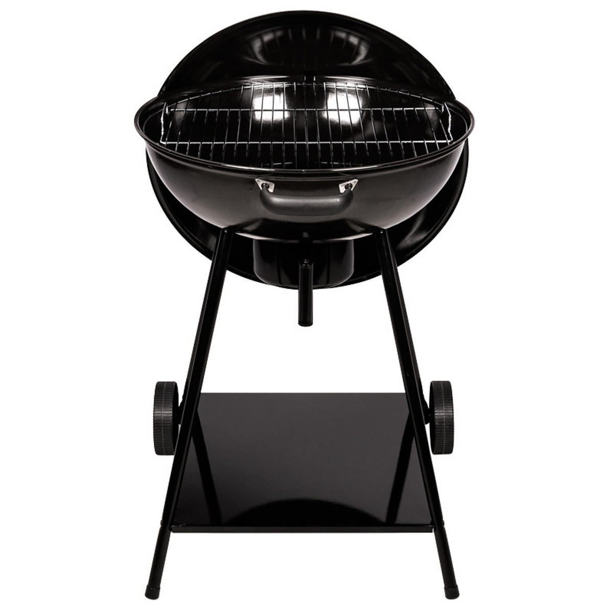 KOHLEGRILL Schwarz - Schwarz, Metall (67.5/104.5/60.5cm)