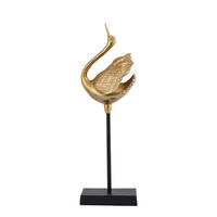 SKULPTUR Joycee Gold 18/17/57cm - Goldfarben, Metall (17/57/18cm) - PTMD Collection