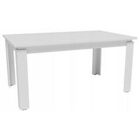 COUCHTISH CR3-STERN-90 Weiß 90/55/43 cm - Weiß, Holzwerkstoff (55/90/43cm)