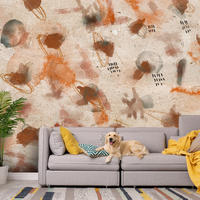 SELBSTKLEBENDE FOTOTAPETE 245/175 cm - Beige/Braun, Kunststoff/Textil (245/1cm) - KUNSTLOFT