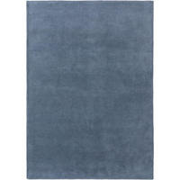WOLLTEPPICH Bent Blau 160x230 cm - Blau, Textil (160/230cm) - benuta Nest