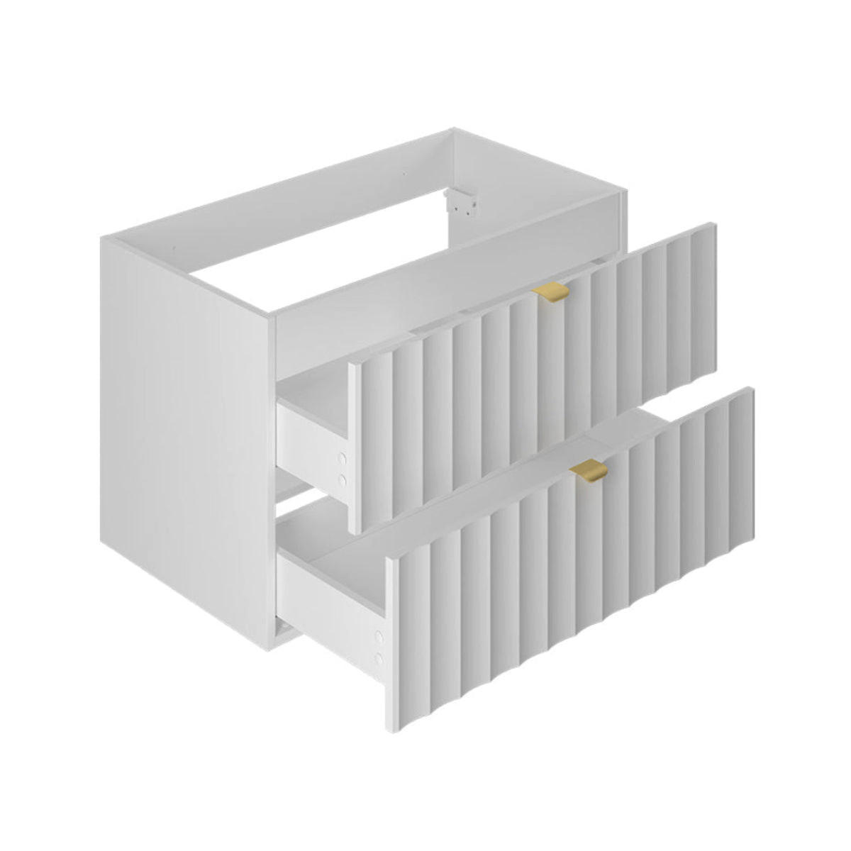 UMIVALNIK 80cm Lexa Bela - bela, leseni material (80/50/45.8cm) - Petits-meubles