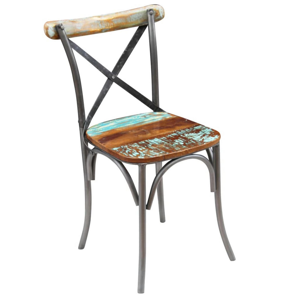 STUHL-SET 2Stk. 51*84*52 - Multicolor, Holz (51/84/52cm) - ZMH