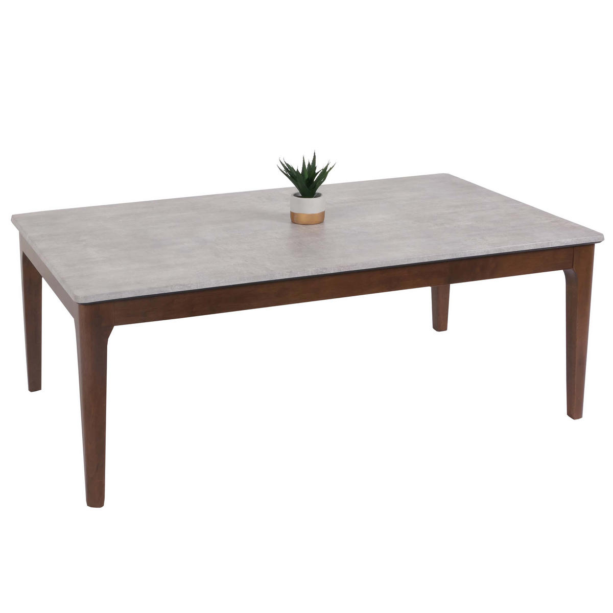 COUCHTISCH rechteck Grau - Grau, Holz (70/120/46cm) - MCW