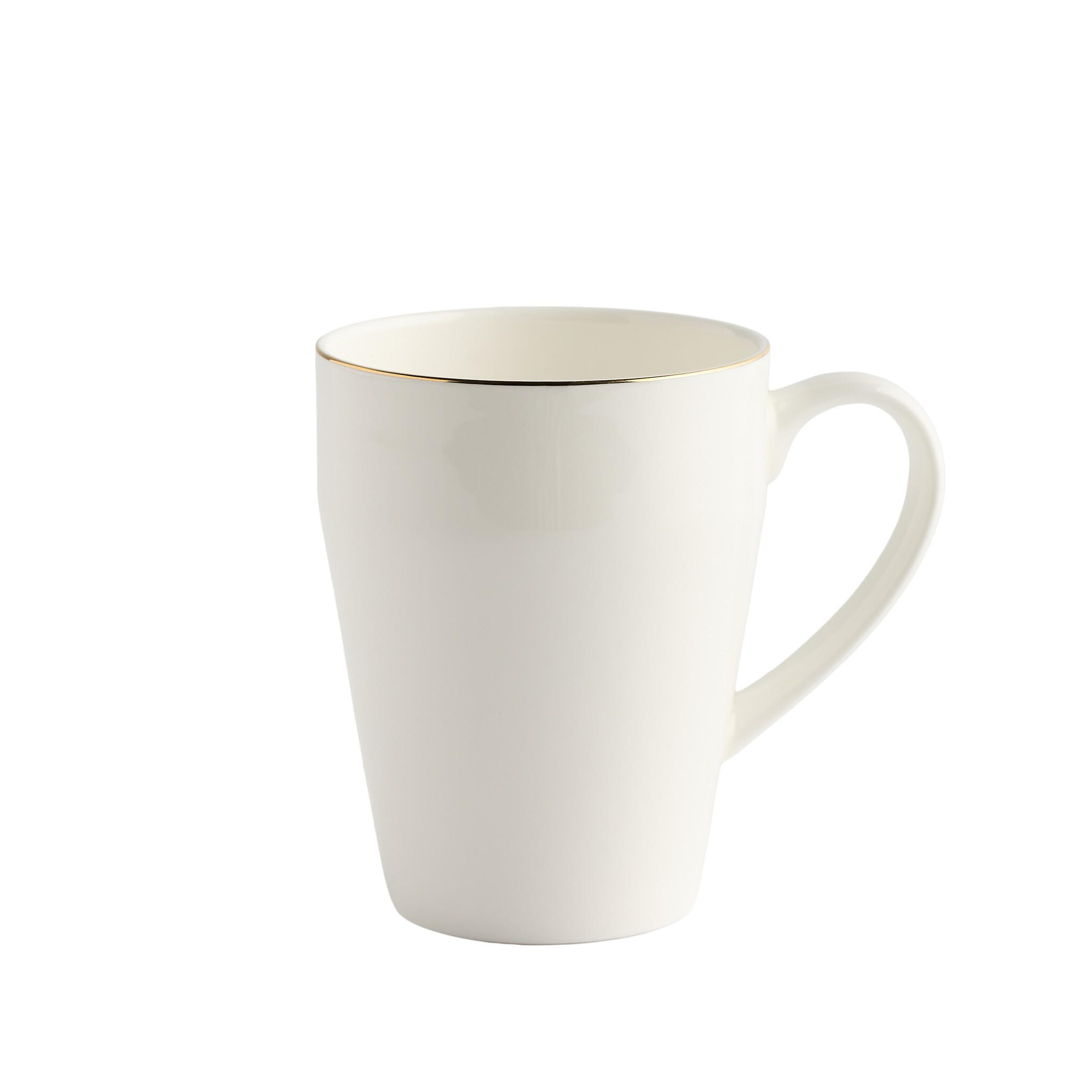 BECHER Simply - Weiß, Keramik (0.37L) - home&you