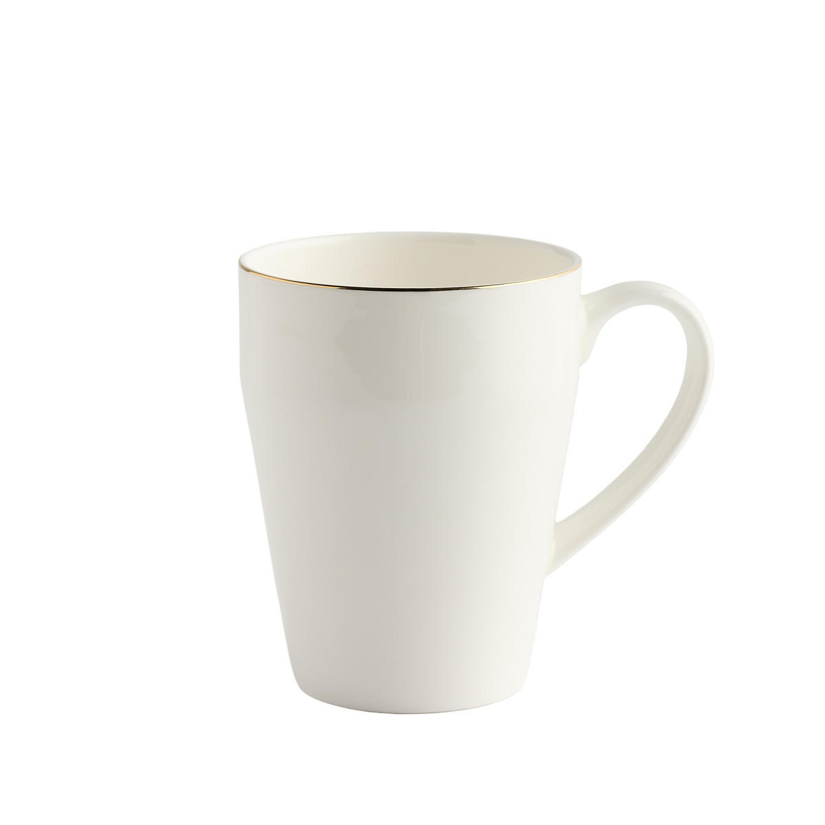 BECHER Simply - Weiß, Keramik (0.37L) - home&you