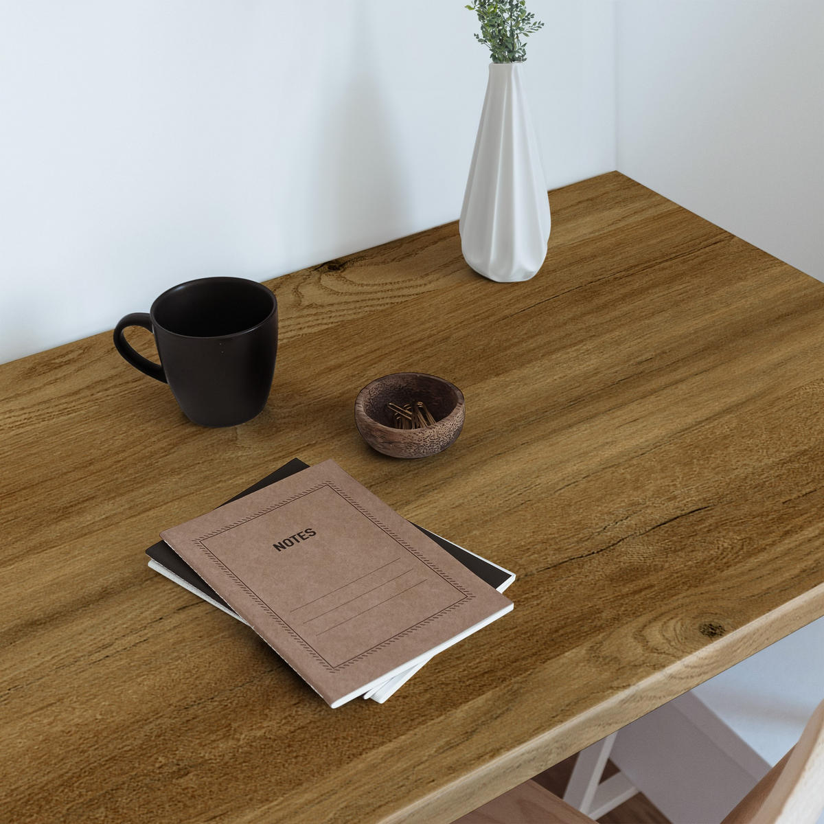 MÖBLAUFKLEBER 100x50 cm eichenfarbe - Eichefarben, Kunststoff (100/50/0.1cm) - Wallfluent