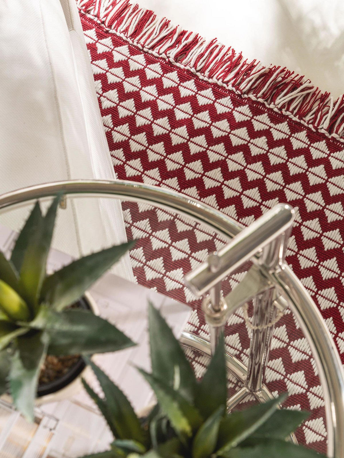 TEPPICH Te - Rot, Textil (200/1cm) - KUNSTLOFT