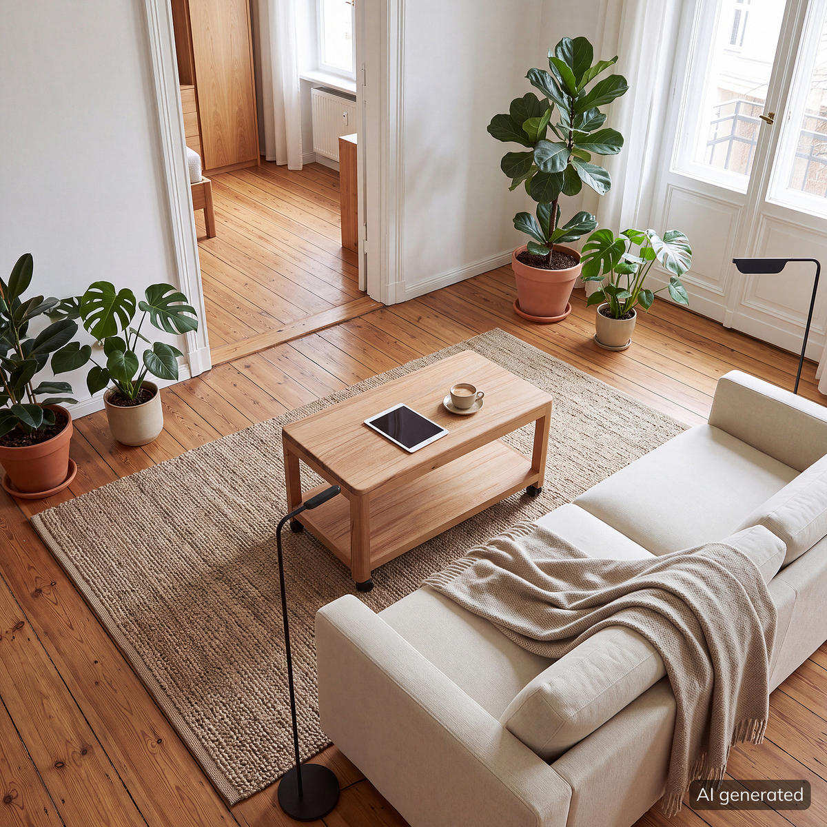 COUCHTISCH - Braun, Holz (40/75/40cm) - home24