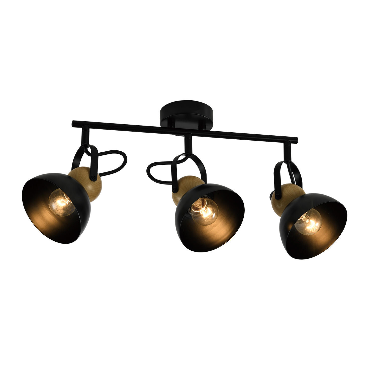 STRAHLER Fox 46/21/15 cm - Schwarz, Metall (46/21/15cm) - Nettlife