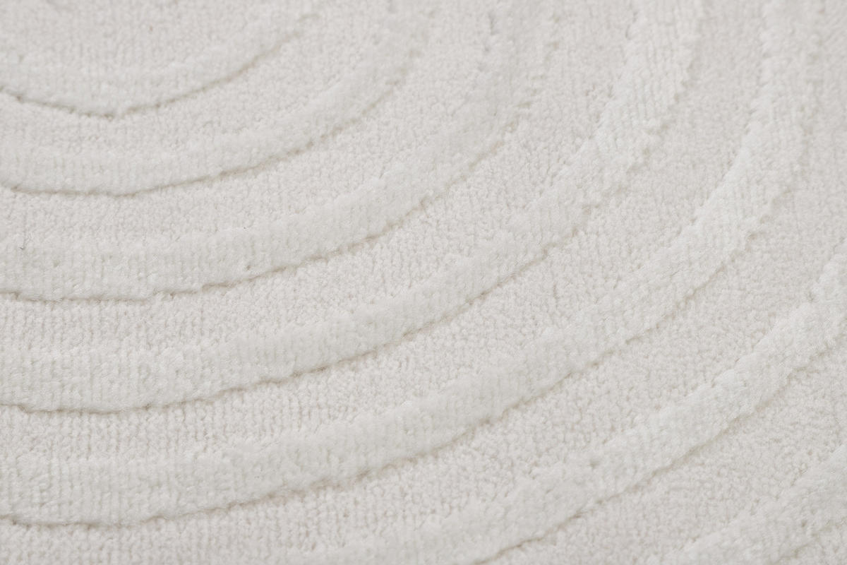 TEPPICH HYGGE Weiß 200/300 cm - Weiß, Kunststoff (200/300cm) - Tapiso