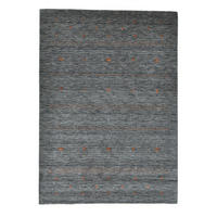 HANDWEBTEPPICH Nashville 200x300 cm - Anthrazit, Textil (200/300cm) - THEKO
