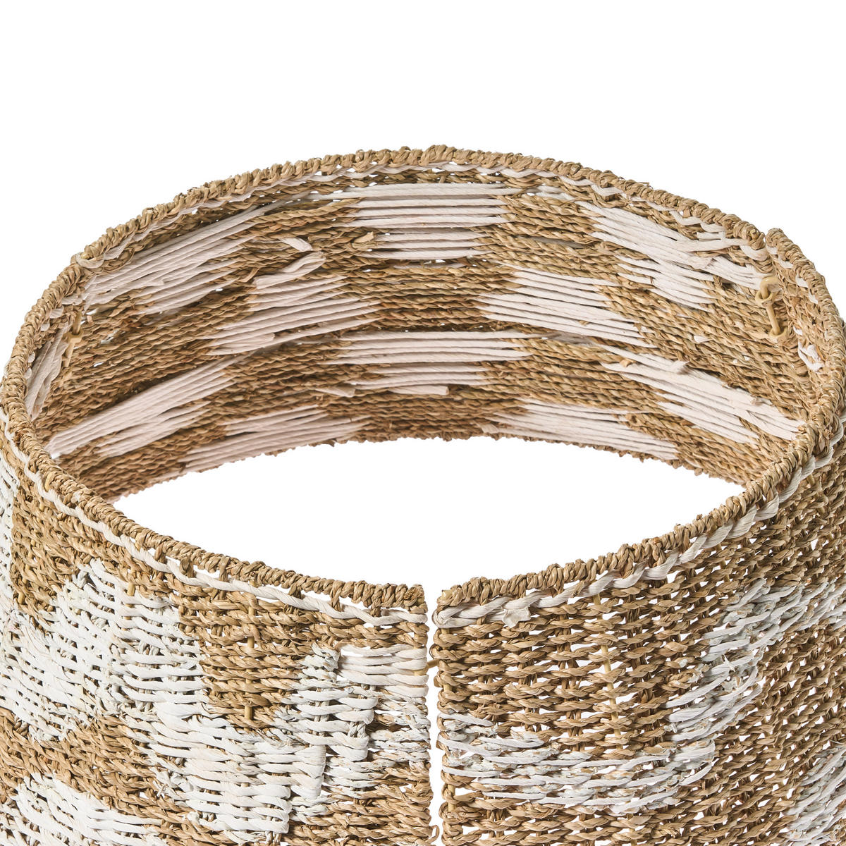 WEIHNACHTSBAUMKRAGEN 29 cm Naturfarben Hiver - Naturfarben, Naturmaterialen (29cm) - Beliani