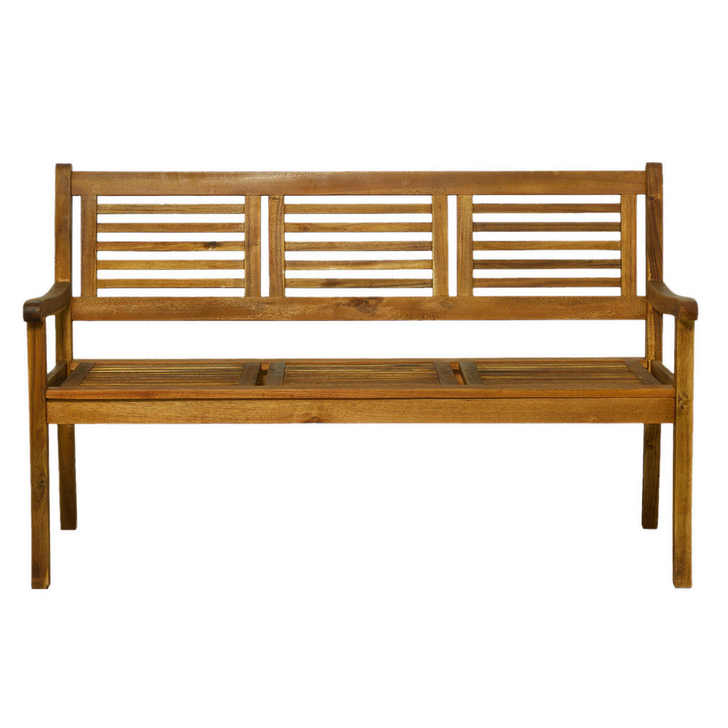 Thumbnail - TPFGarden Gartenbank, Natur, Holz, 150x92x68 cm, Gartenmöbel, Gartenbänke