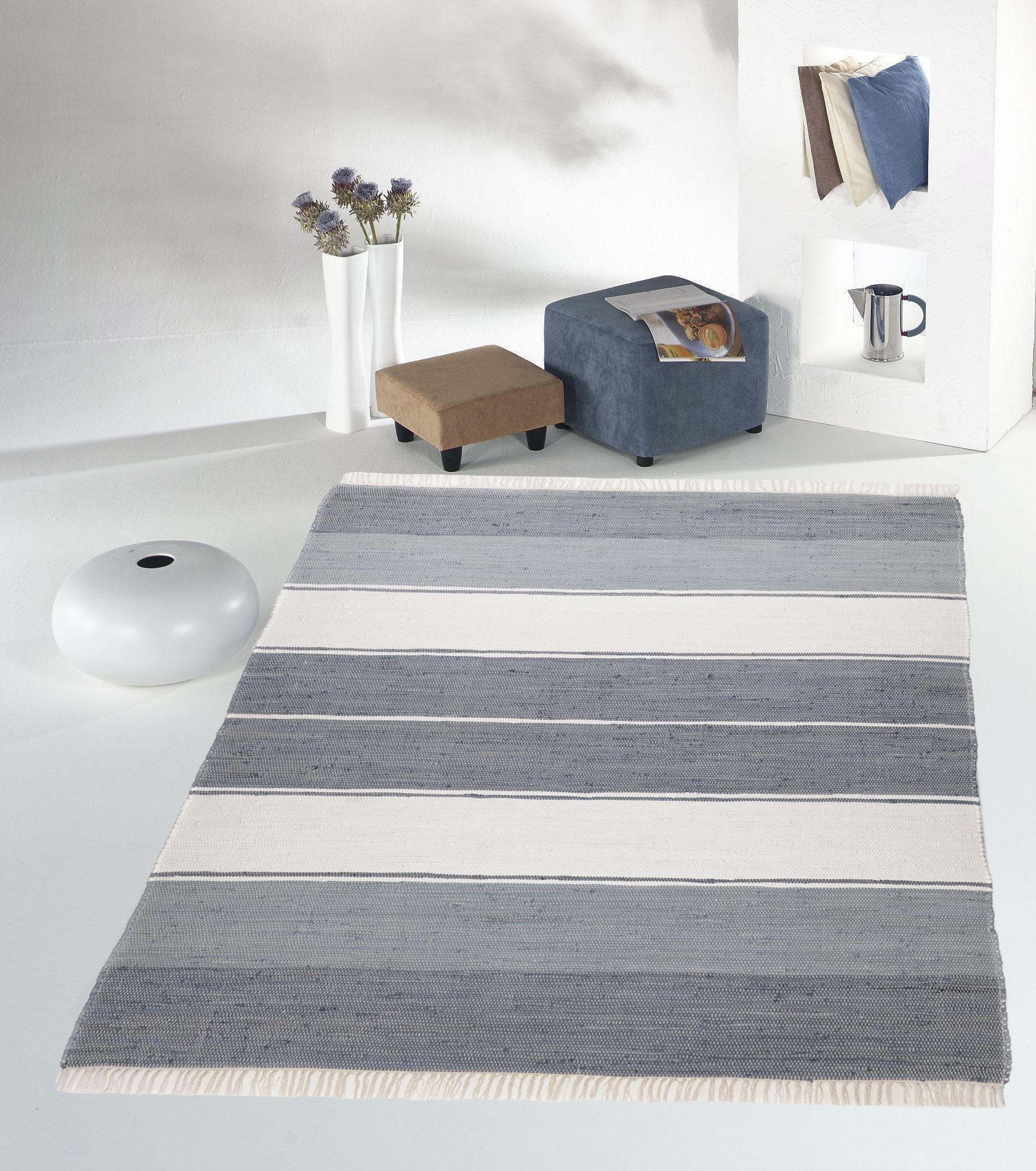 FLECKERLTEPPICH Happy Design 120x180 cm - Anthrazit, Textil (120/180cm) - THEKO