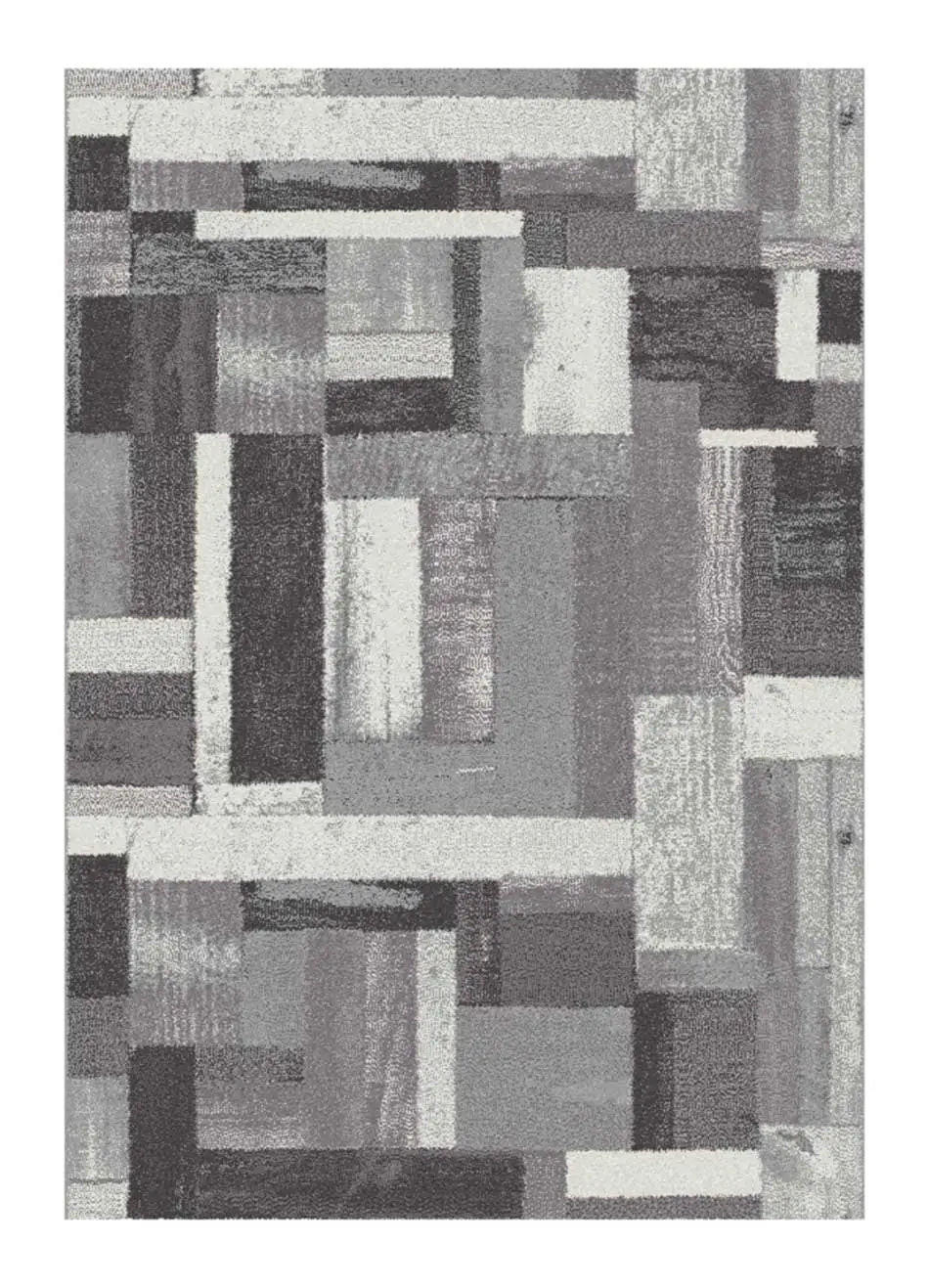 Atticgo Webteppich Grau 160x230 cm