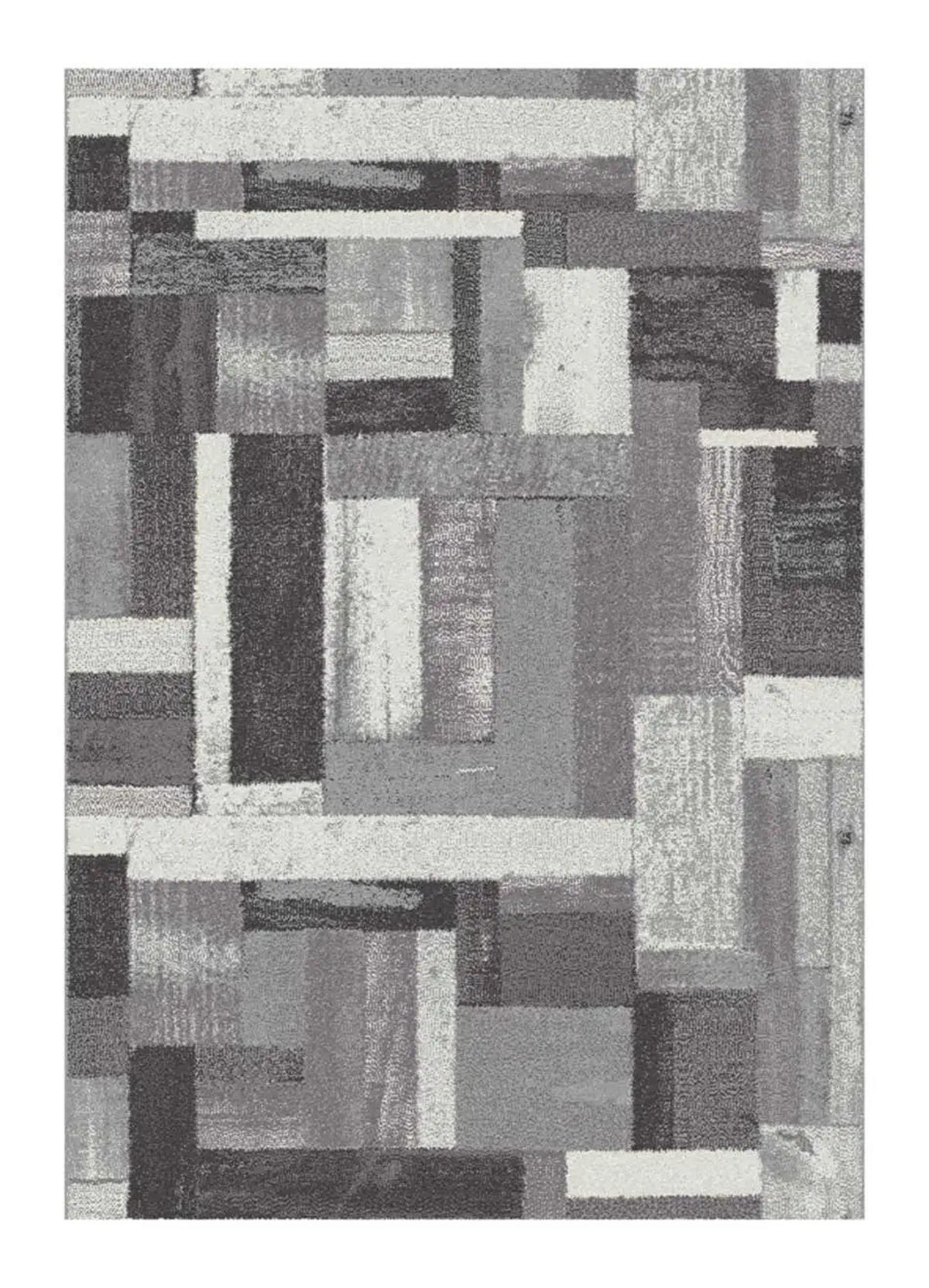 WEBTEPPICH Grau Amber 190/280 cm - Grau, Naturmaterialien/Textil (190/280cm) - Atticgo