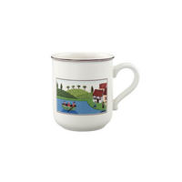 KAFFEEBECHER KAHN Design Naif bunt 300 ml - Multicolor, Keramik (0.3L) - Villeroy & Boch