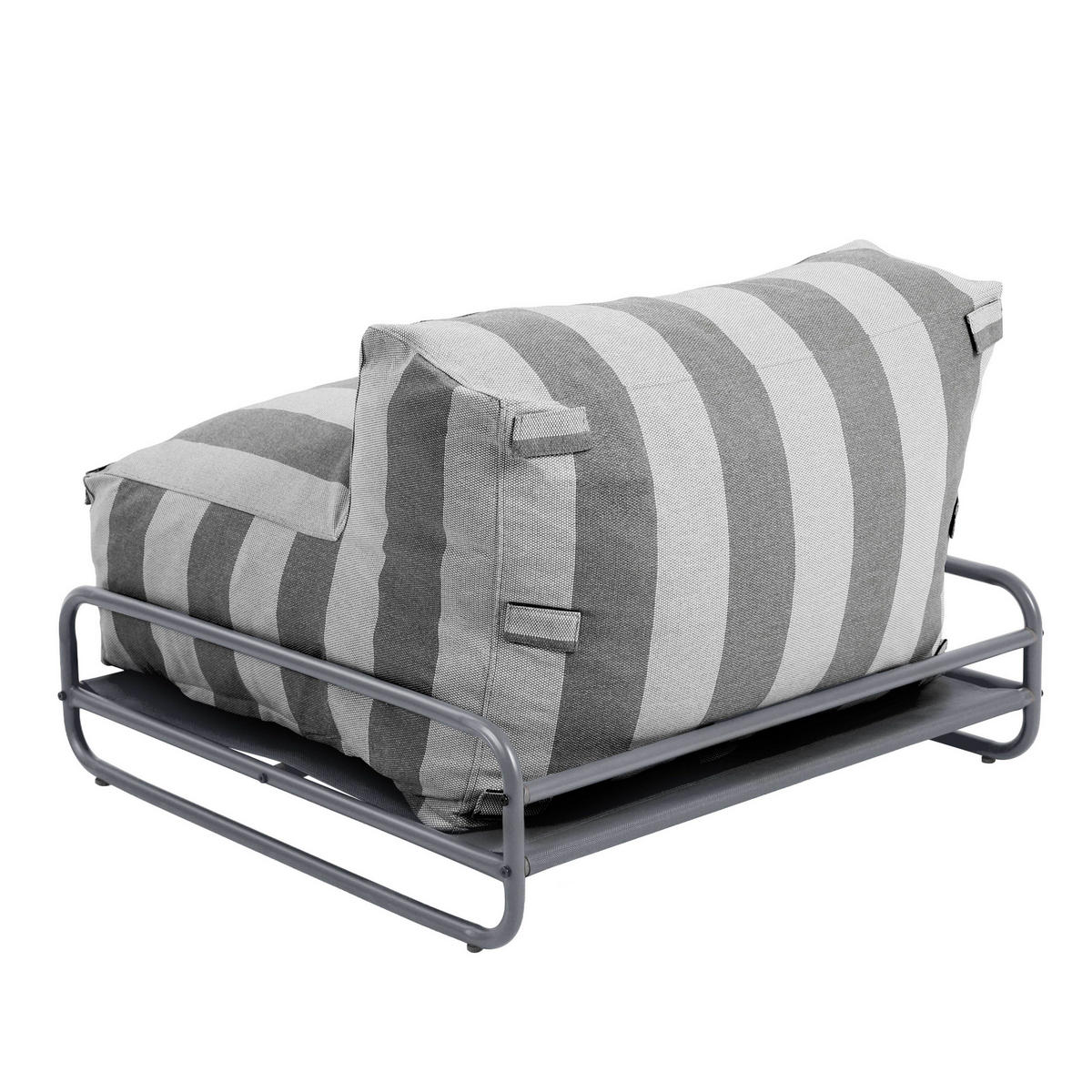 LOUNGESESSEL, Grau - Grau, Textil (97/77/97cm) - Oviala