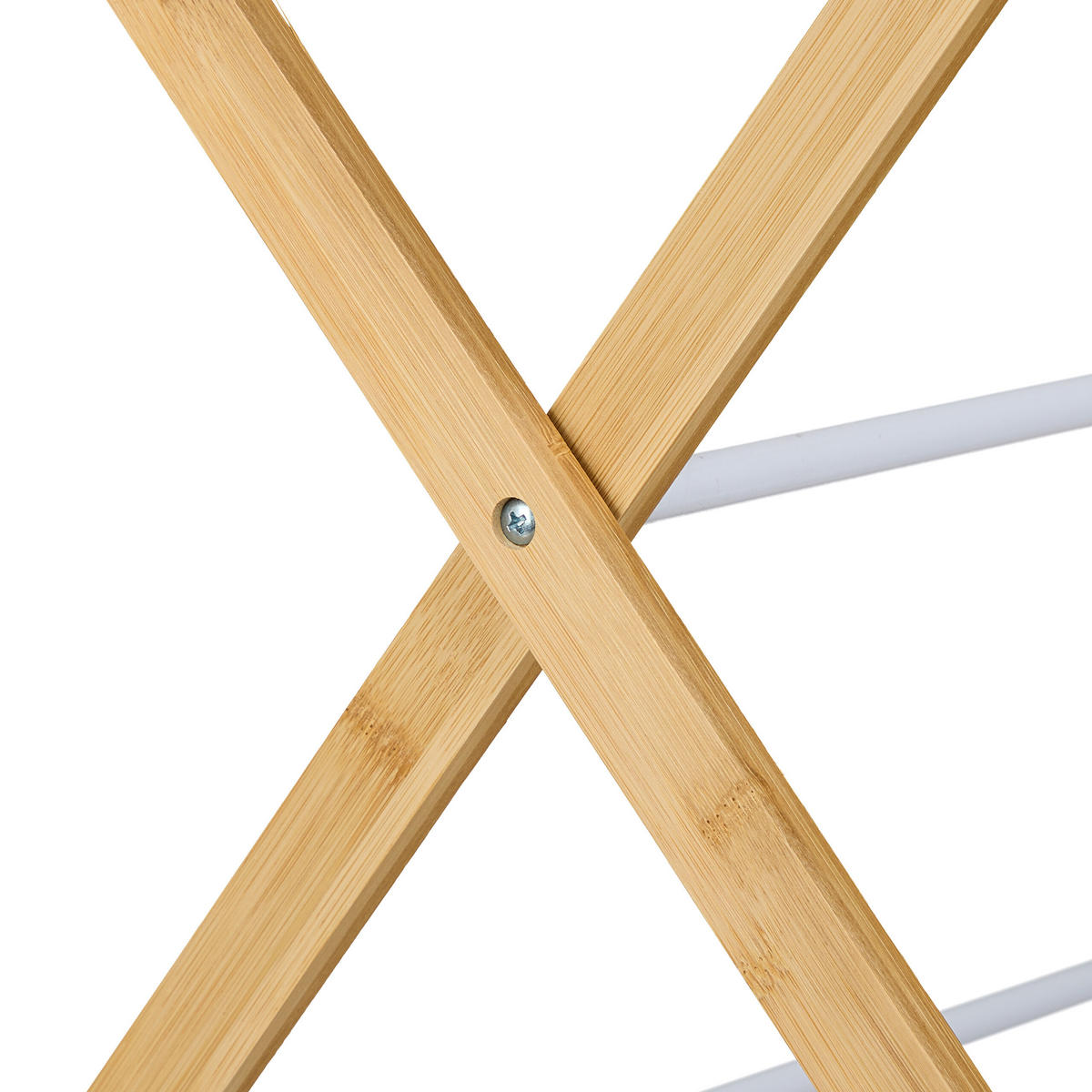 SUŠIAK na prádlo - viacfarebná, kov/drevo (73/115/33cm) - Relaxdays