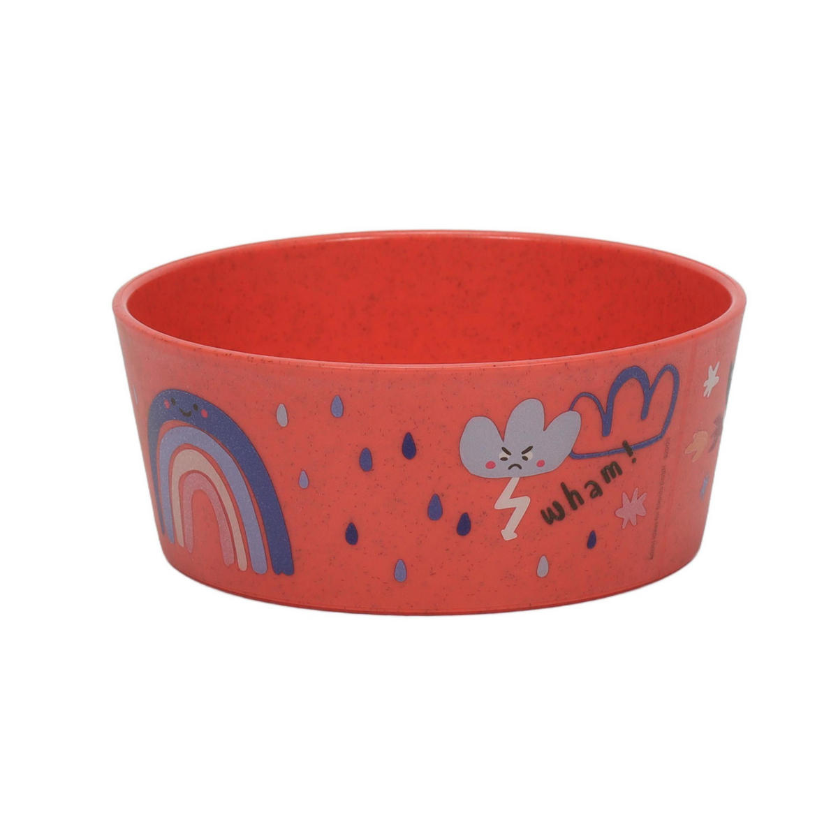 KINDERSCHALE Dreams Organic red 400 ml 12,3/12,3/5 cm - Rot, Kunststoff (12.3/5/12.3cm) - KOZIOL