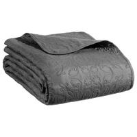 TAGESDECKE 260/260 cm - Anthrazit, Textil (240/260cm) - Atmosphera Createur d´interieur