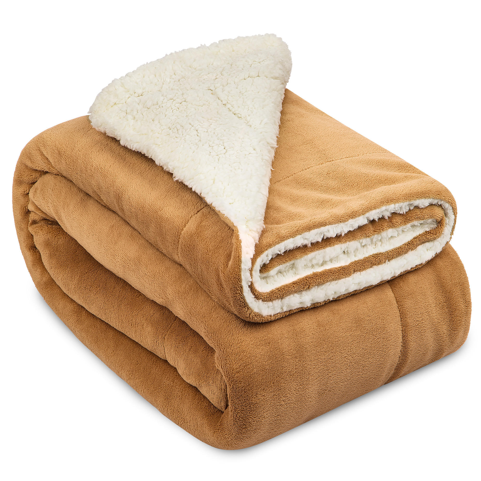 DECKE Alina 150/200 cm Beige/Weiß - Beige, Textil (150/200cm) - Beautissu 
