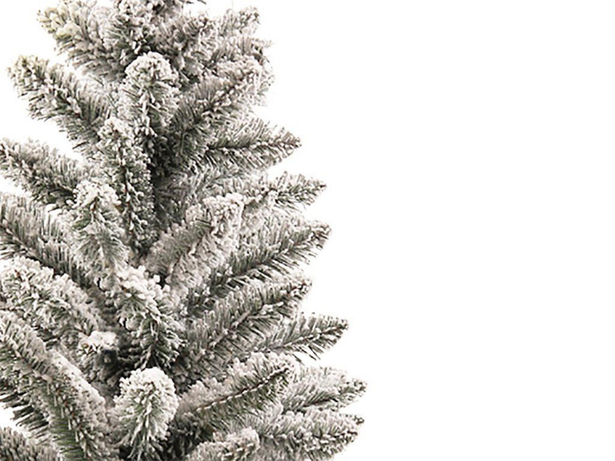 WEIHNACHTSBAUM künstlicher 60 cm mit LED-Beleuchtung, ROTEWEIHNACHTEN, mit 34 Weihnachtsbaumschmuck, Pflanztopf mit Jutesack - Rot/Weiß, Kunststoff/Stein (40/60cm) - LAALU