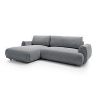 ECKSOFA POCKET Grau 270x167x81 cm - Grau, Textil (270/167cm) - FURNLUX