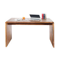 SCHREIBTISCH CUBUS Sheesham Natur 120 cm - Naturfarben, Holz (60/120/80cm) - riess-ambiente