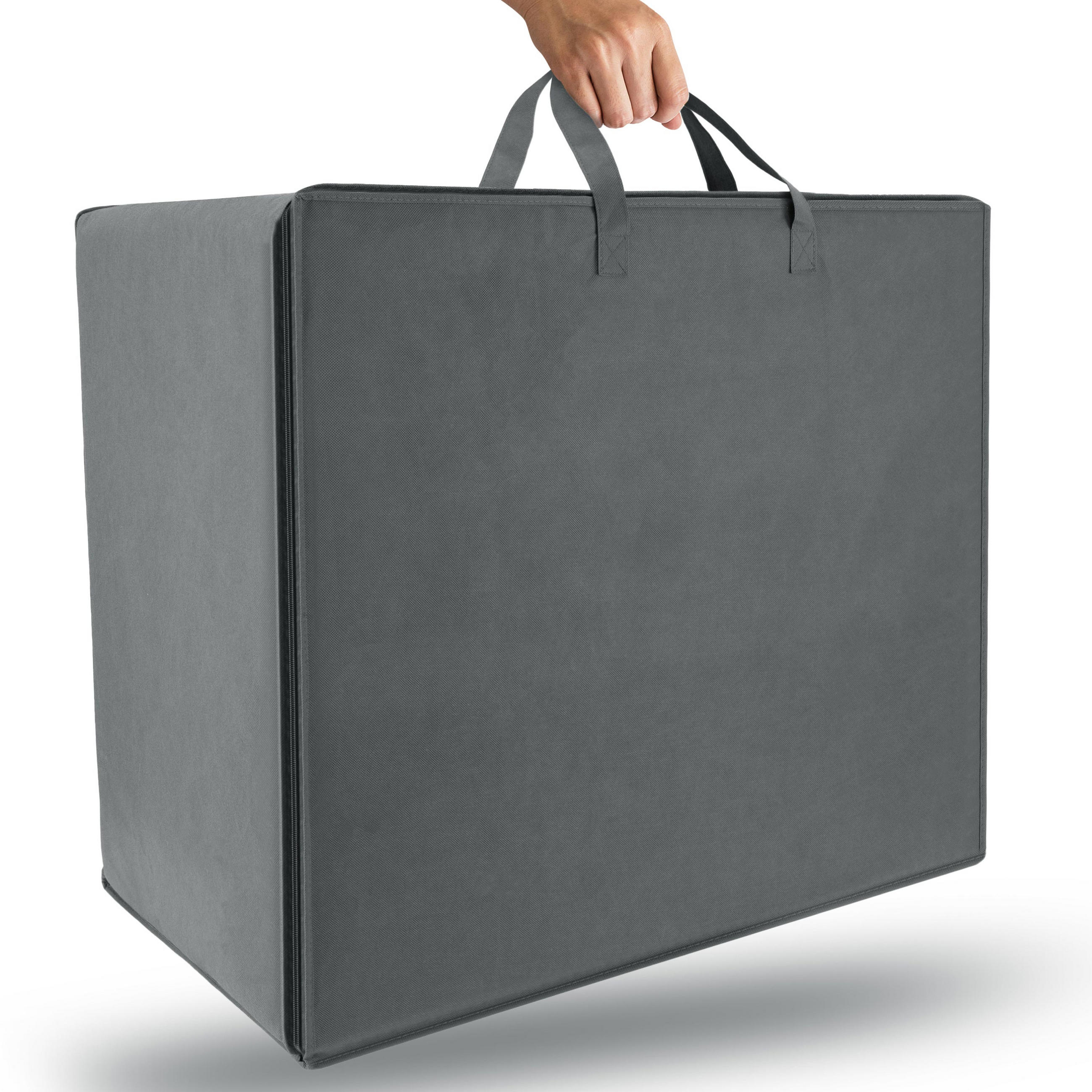 TRAGETASCHE für Matratze VS95 201/90/14cm Grau - Grau, Kunststoff (67/42/90cm) - Beautissu 