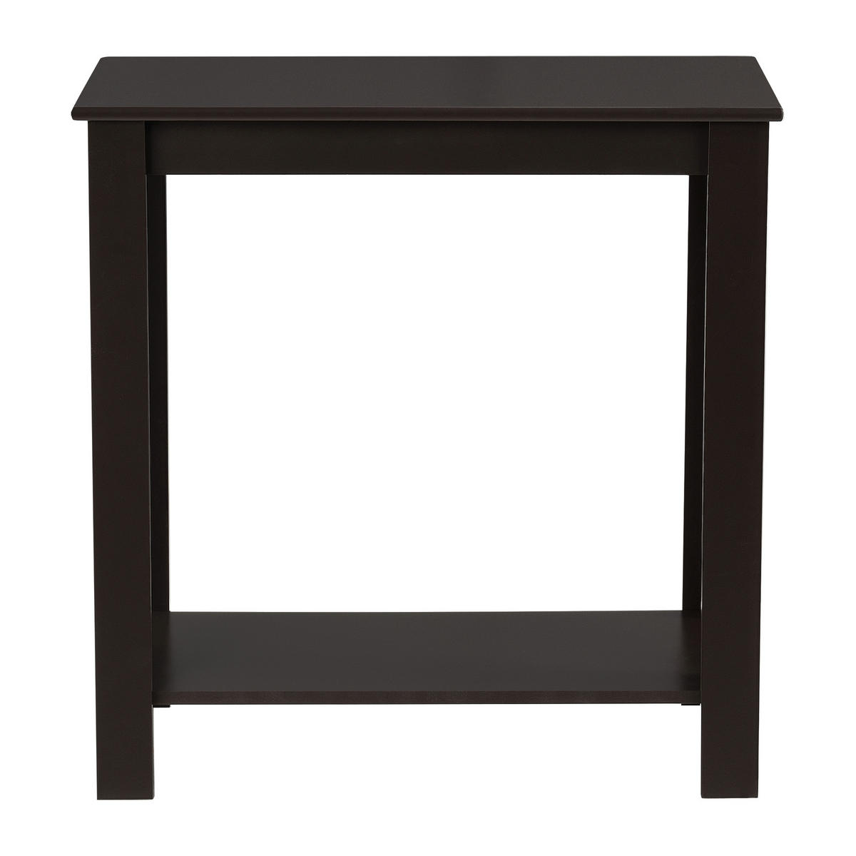 BEISTELLTISCH Chur - Dunkelbraun, Holzwerkstoff (30/60/62cm) - [en.casa]