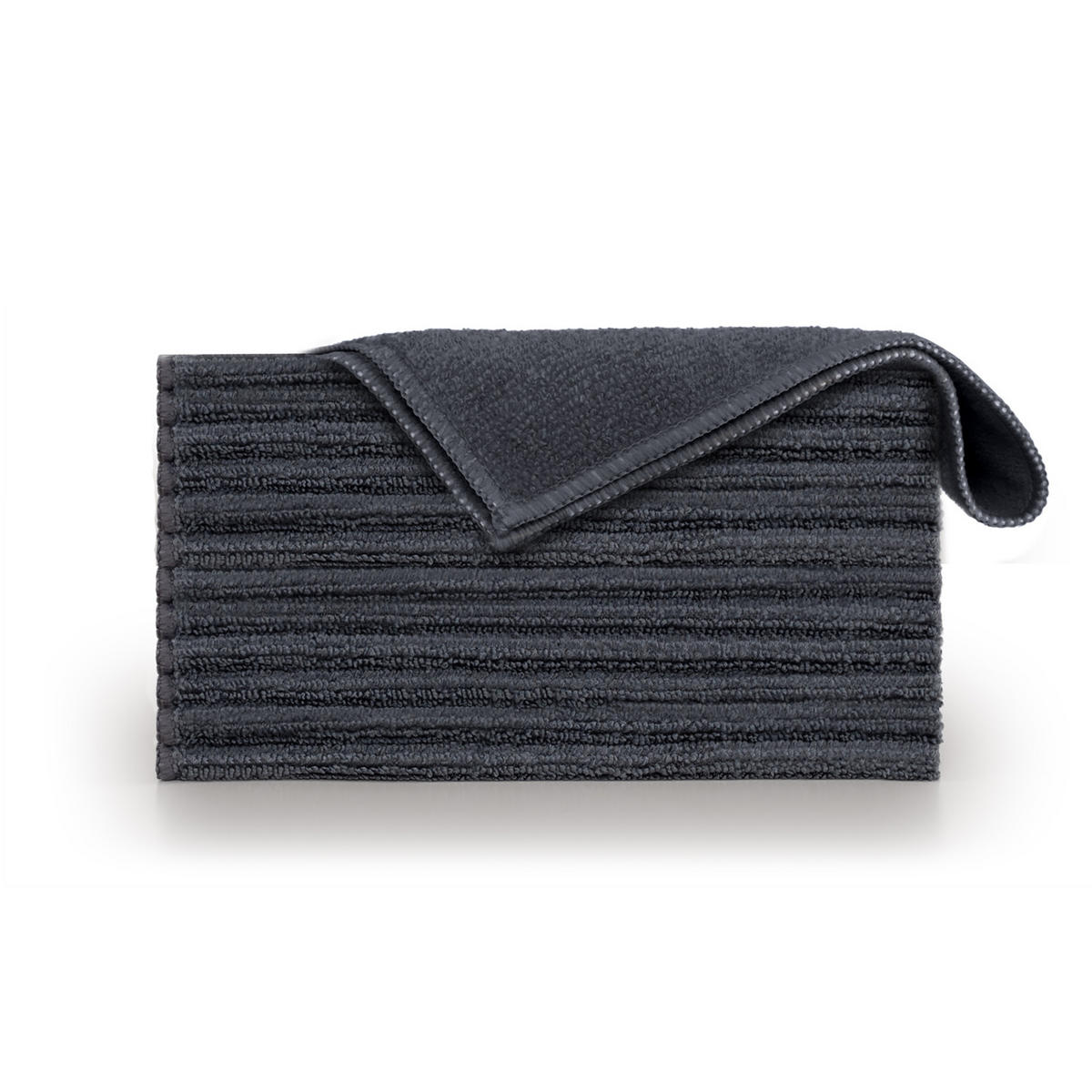 GESCHIRRTÜCHER 12er-Set 30/40 cm, 90% Polyester & 10% Polyamid, Anthrazit - Anthrazit, Textil (40/30cm) - Blumtal